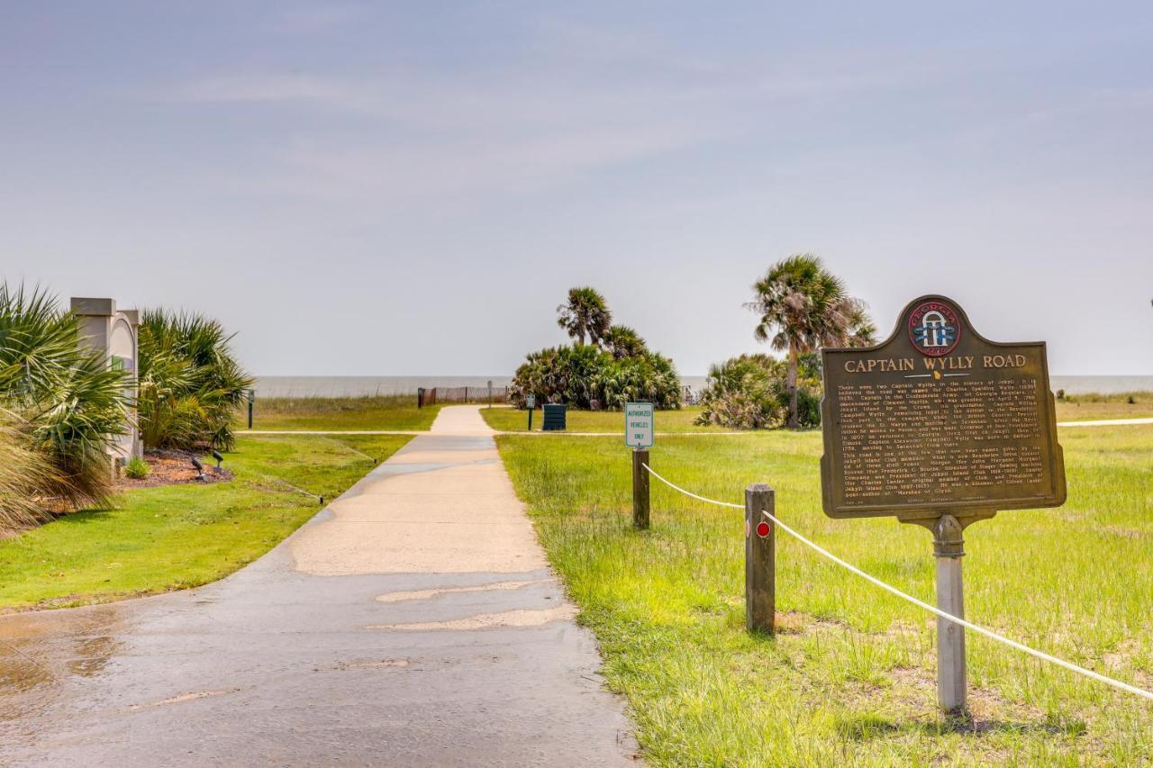 Pet-Friendly Jekyll Island Abode - Walk To Beach! Apartment Luaran gambar